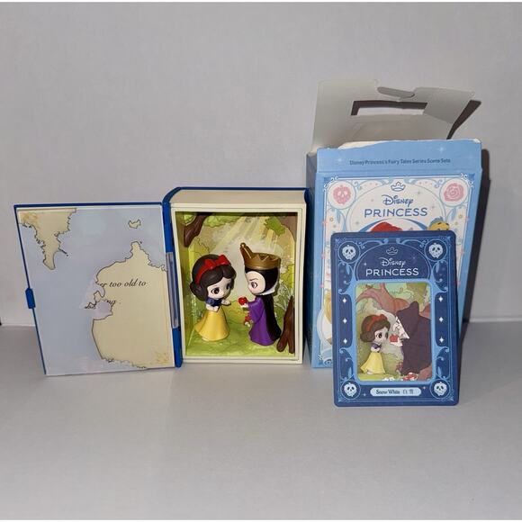 Disney Princess Fairy Tales Confirmed Blind Box Figure Snow White Evil Queen - Picture 1 of 4